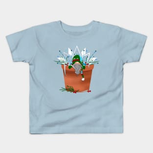 A Snowflake Sprout Kids T-Shirt